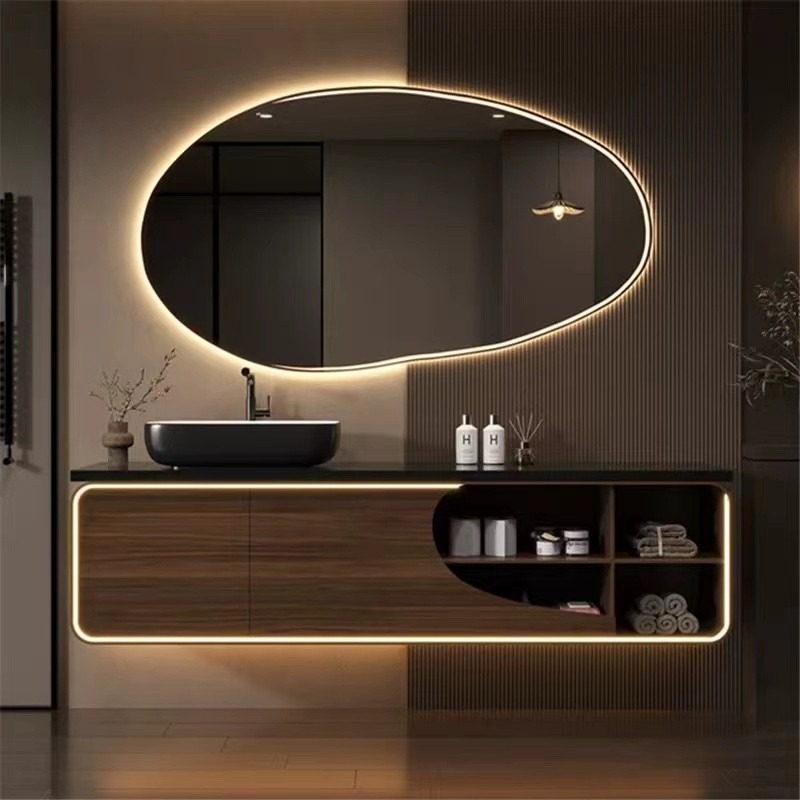 Luxury Skincare Display - オーガナイザー収納バスルームキャビネットディスプレイ高級スペースセーバー装飾食器棚モダンスキンケアアーキヴァドーレスサロン家具