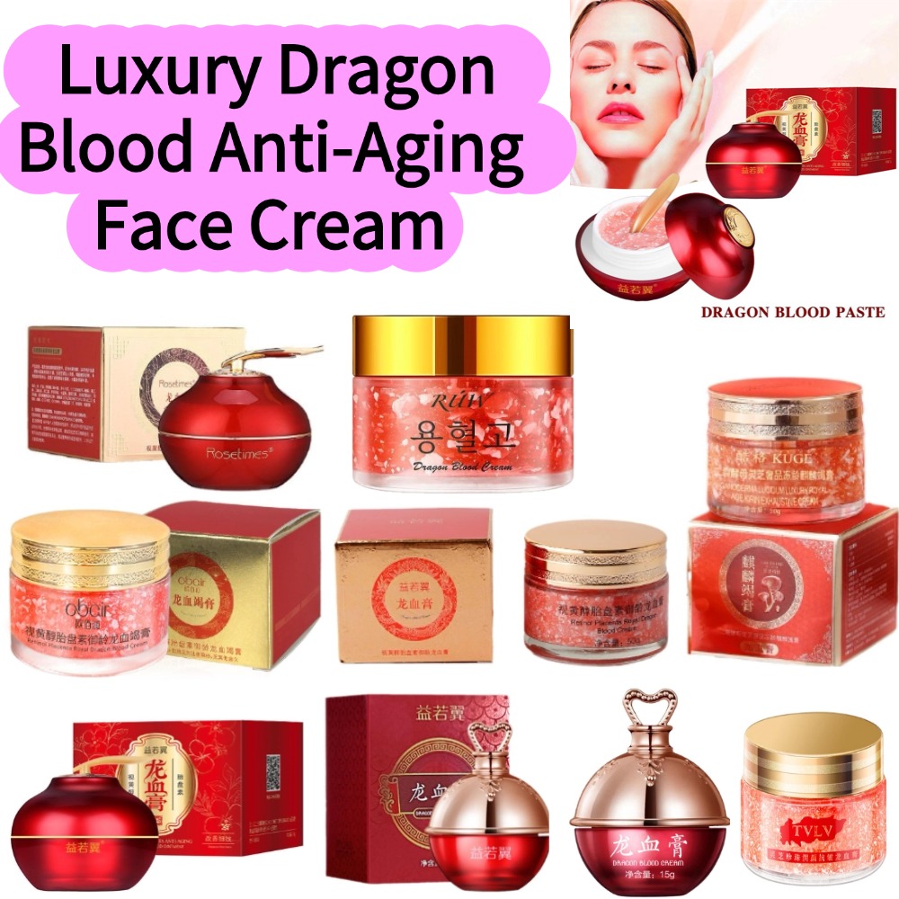 Luxury Skincare Essence - ラグジュアリードラゴンブラッドアンチエイジングフェイスクリームレチノールエキスユースリニューアルモイスチャライジングスキンケアオーバーナイトフェイシャルエッセンスクリーム