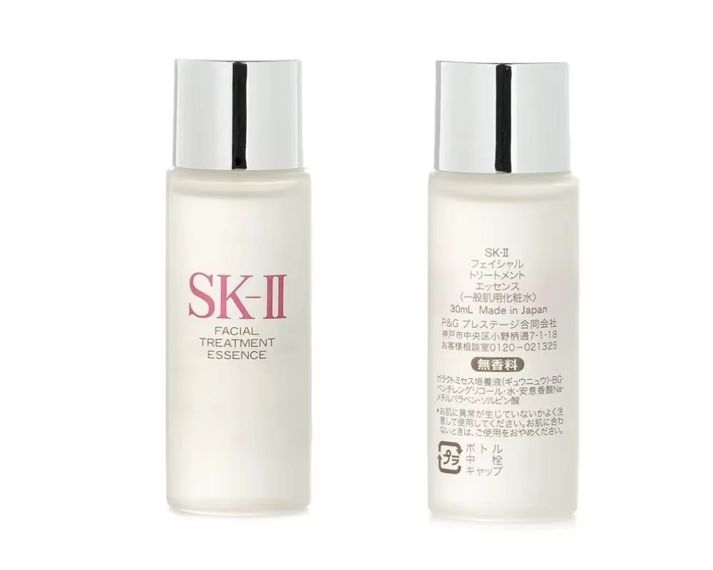 Luxury Skincare Essence - SK-II フェイシャルトリートメントエッセンス 30ml (トラベルサイズ)、SKII オリジナル日本製スキンケア、高級フェイシャルスキンケア美容