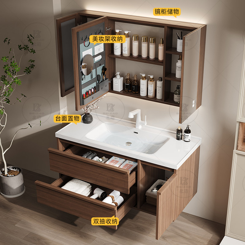 高級木製食器棚引き出しミラーペーパースキンケアモダンパーティ - Luxury Skincare Display のレビューと価格