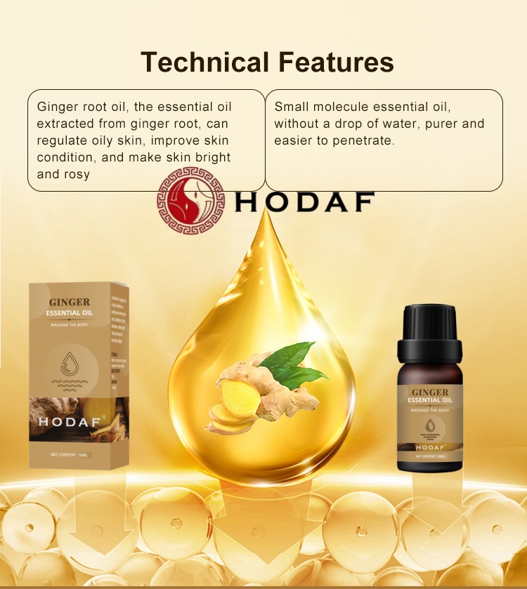 HODAF ターメリックエッセンシャルオイル—ボディマッサー - Luxury Skincare Shop のレビューと価格