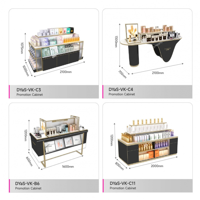 カスタムコスメティックディスプレイスタンド 高級小売スキンケ - Luxury Skincare Display のレビューと価格