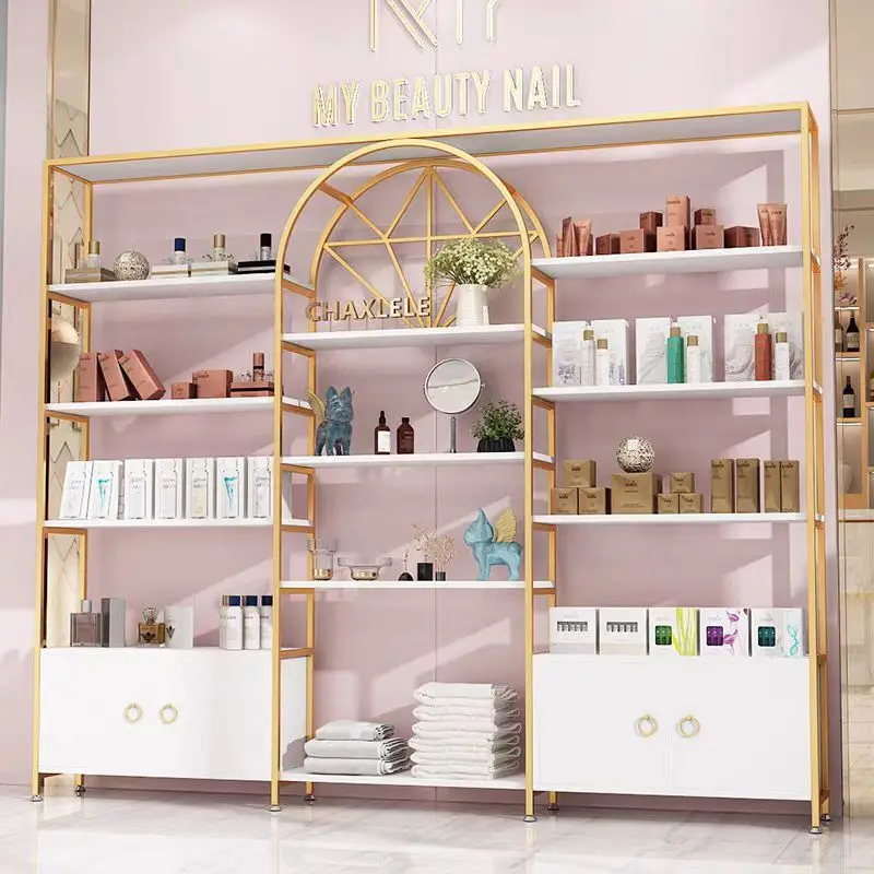 カスタムファンロード　特注フロアスタンド高級化粧品香水スキン - Luxury Skincare Display のレビューと価格